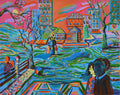 Interplay between the permanence of the city and the fleeting nature of human connection(2018)